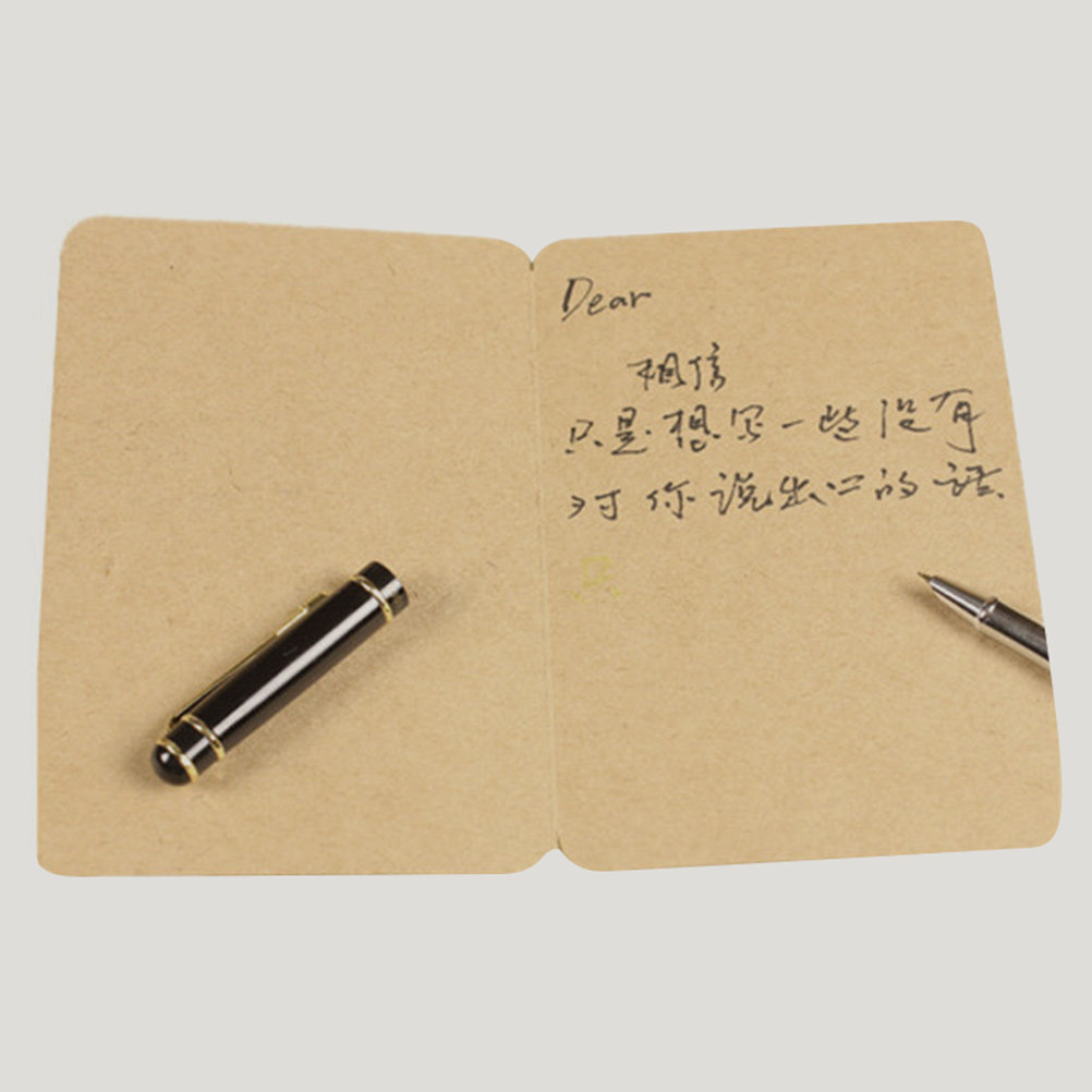 Papercraft Supply Invitation - 20Pcs 소박한 빈 카드 크래프트 종이