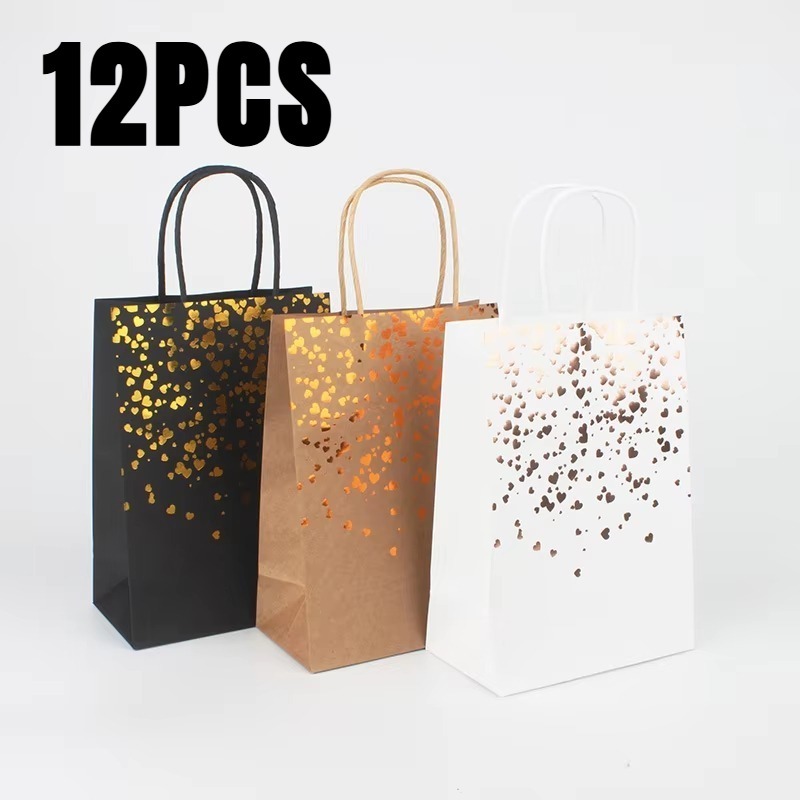Event Party Shop - 12PCS 블랙 브라운 화이트 브론 징