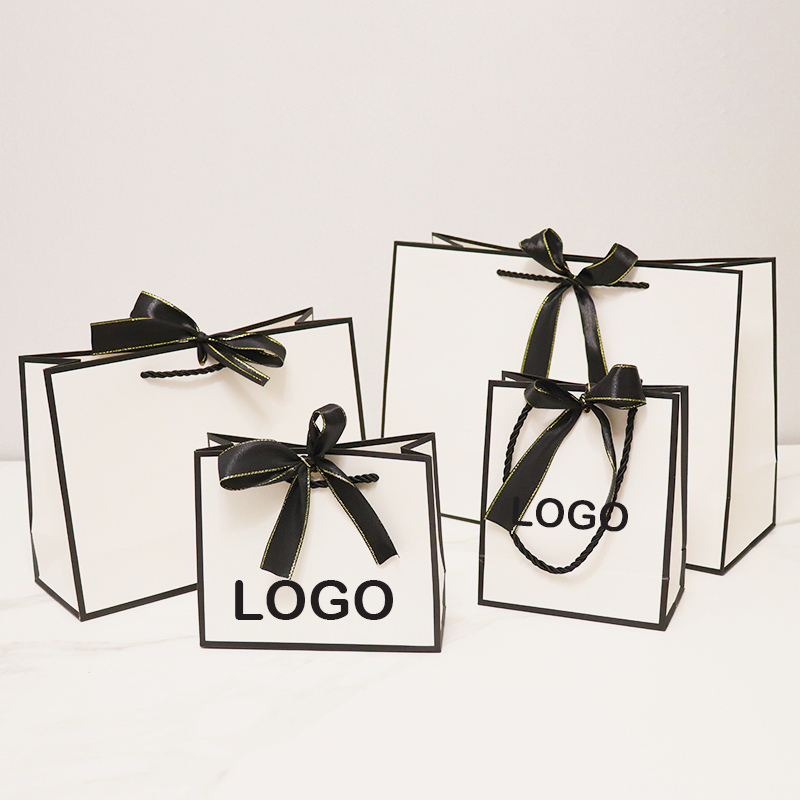Event Party Shop - 10Pcs 사용자 정의 로고 종이 가방