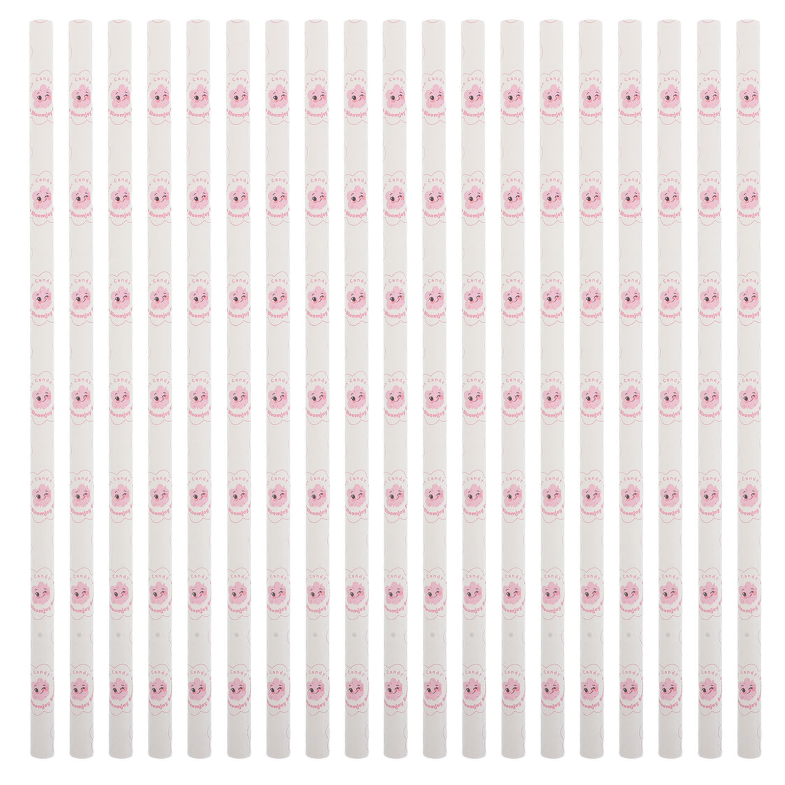 Cotton Candy Cone - 50개입 솜사탕 콘 스틱 30cm 다양한