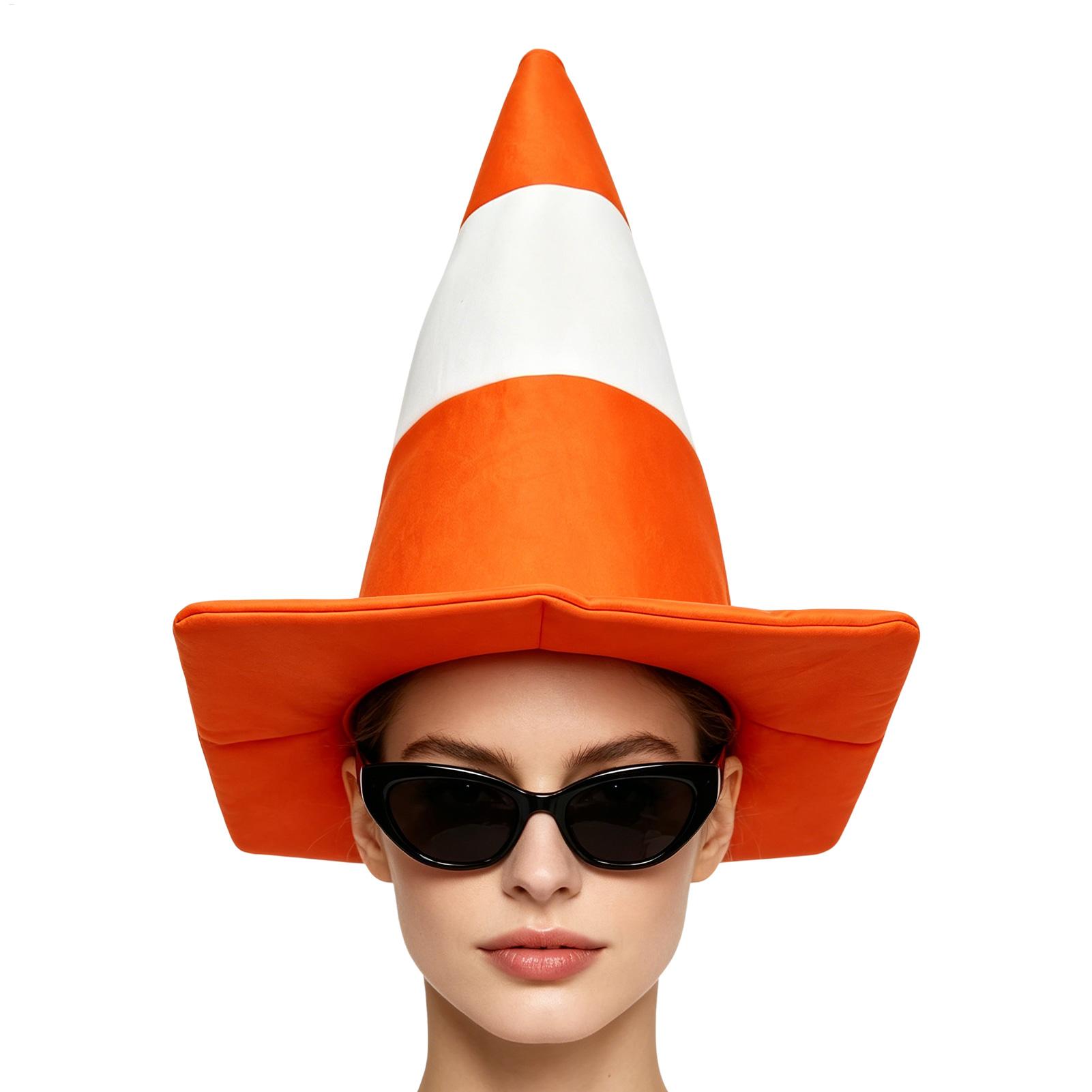 Party Hat Cone - 부드러운 펠트 소재의 참신한 콘 모자,