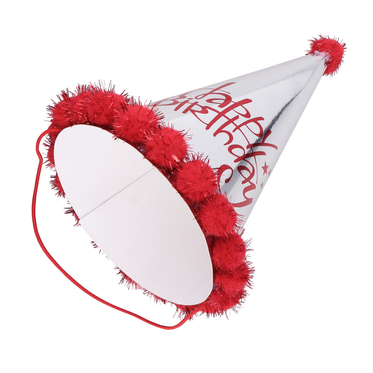 5개입 레이저 페이퍼 생일 모자 폼폰 콘 모양 파티 모 - Party Hat Cone 리뷰 및 가격