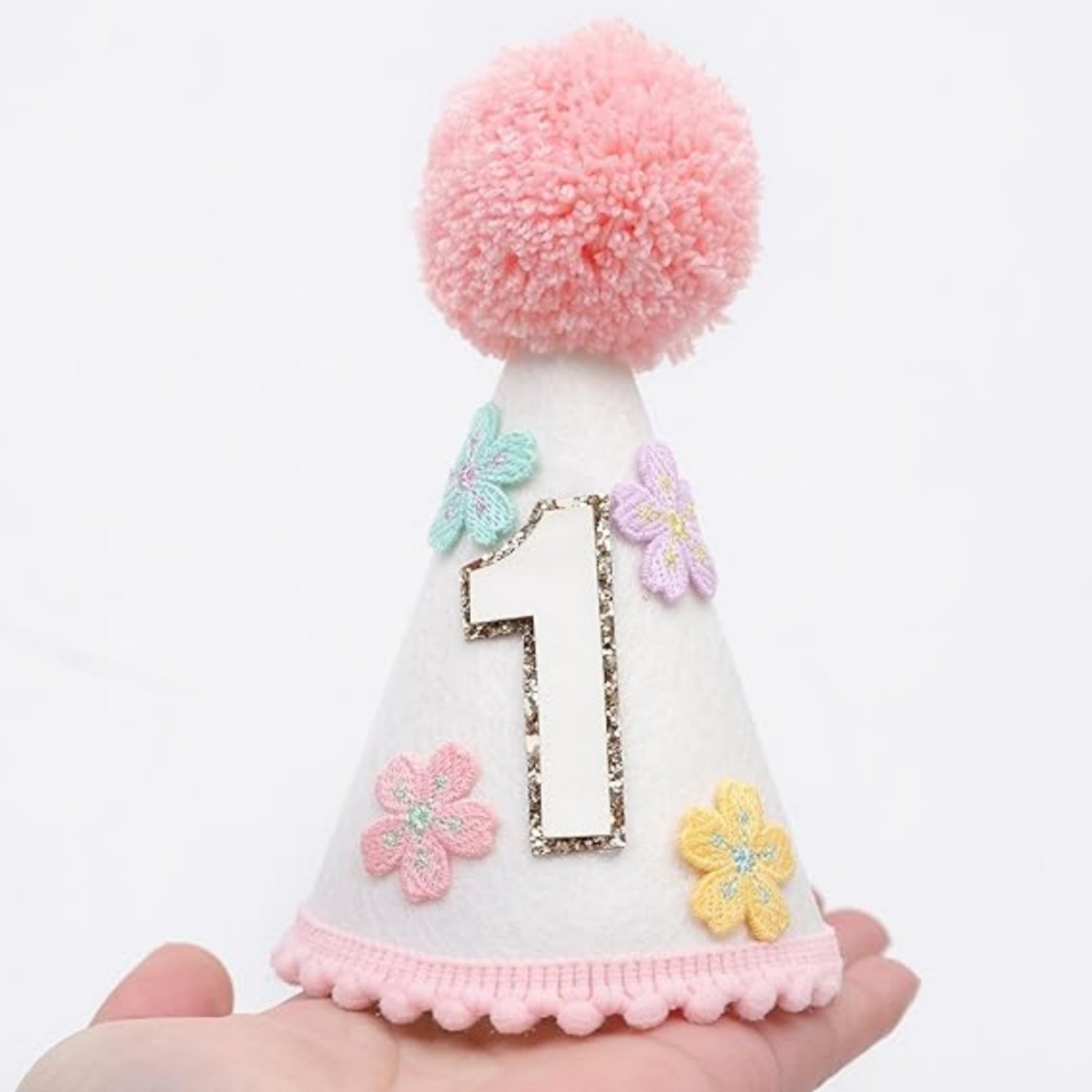 화려한 꽃무늬 원뿔 모양의 생일 모자, 귀엽고 매력적인 - Party Hat Cone 리뷰 및 가격