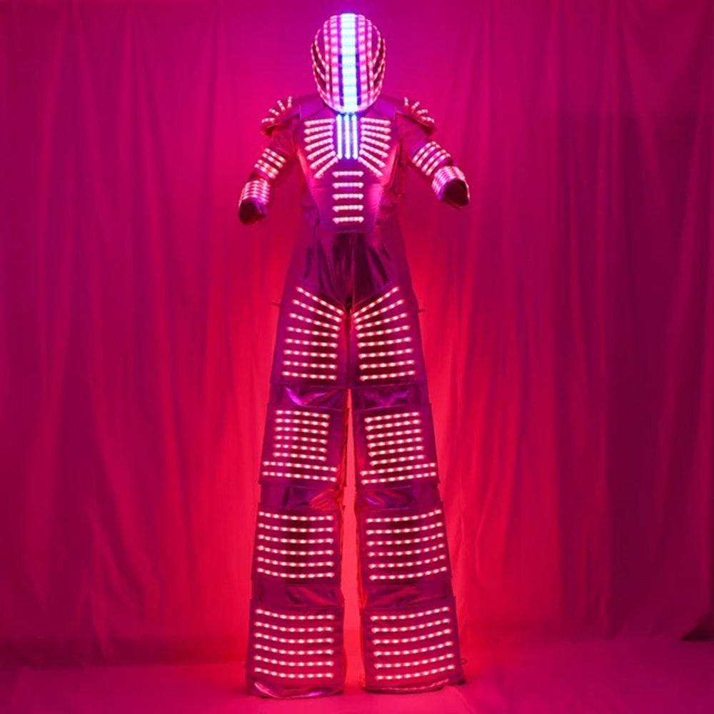 성인용 LED 로봇 의상 발광 DJ 파티 의류, 조명  - Event Party Dj 리뷰 및 가격