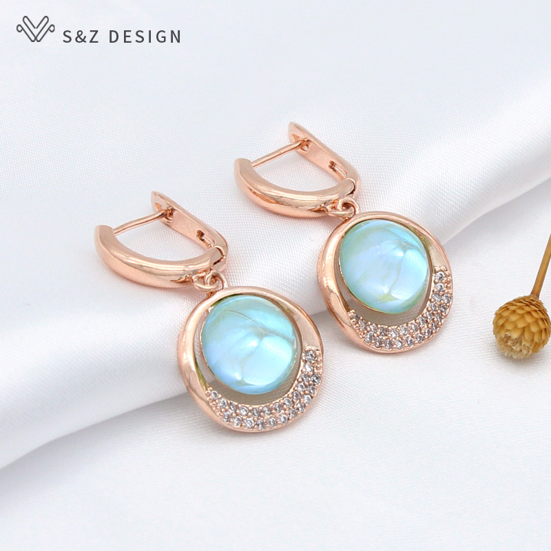 S & Z DESIGN 여성용 큐빅 라운드 크리스탈 댕 - Event Z 리뷰 및 가격