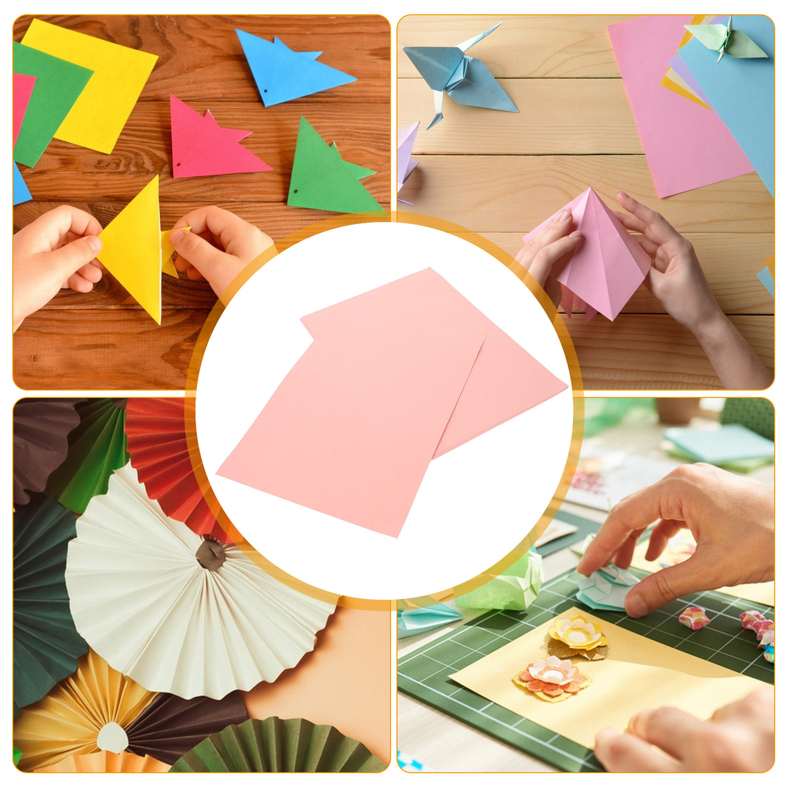 20장 핑크 카드지 종이 컬러 카드 만들기 용품 DIY - Papercraft Supply Invitation 리뷰 및 가격