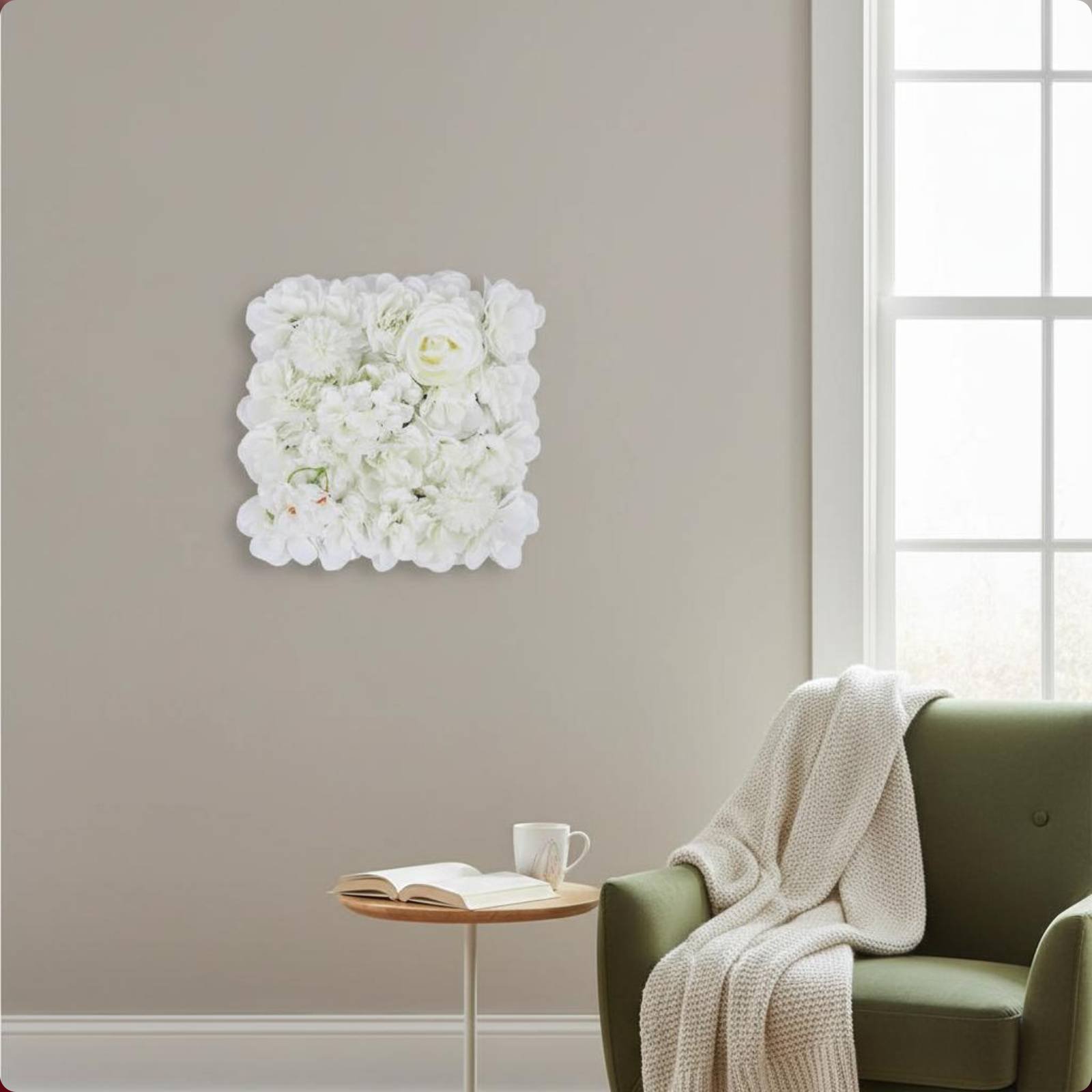조립하기 쉬운 인공 꽃벽 패널, 인공 꽃벽 배경, 3D - Flower Wall Panel 리뷰 및 가격