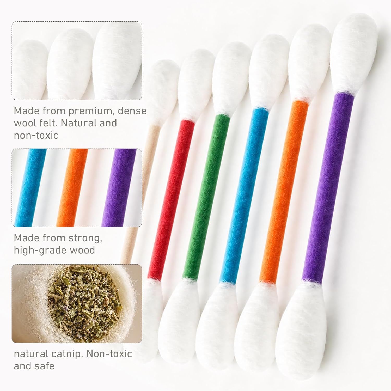창의적인 고양이 민트 장난감, 대형 솜사탕 모양, 6개 - Cotton Candy Cone 리뷰 및 가격