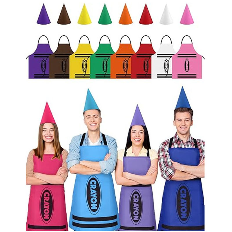 알록달록한 크레용 테마 노움 세트 - 어린이 생일 파티 - Party Hat Cone 리뷰 및 가격