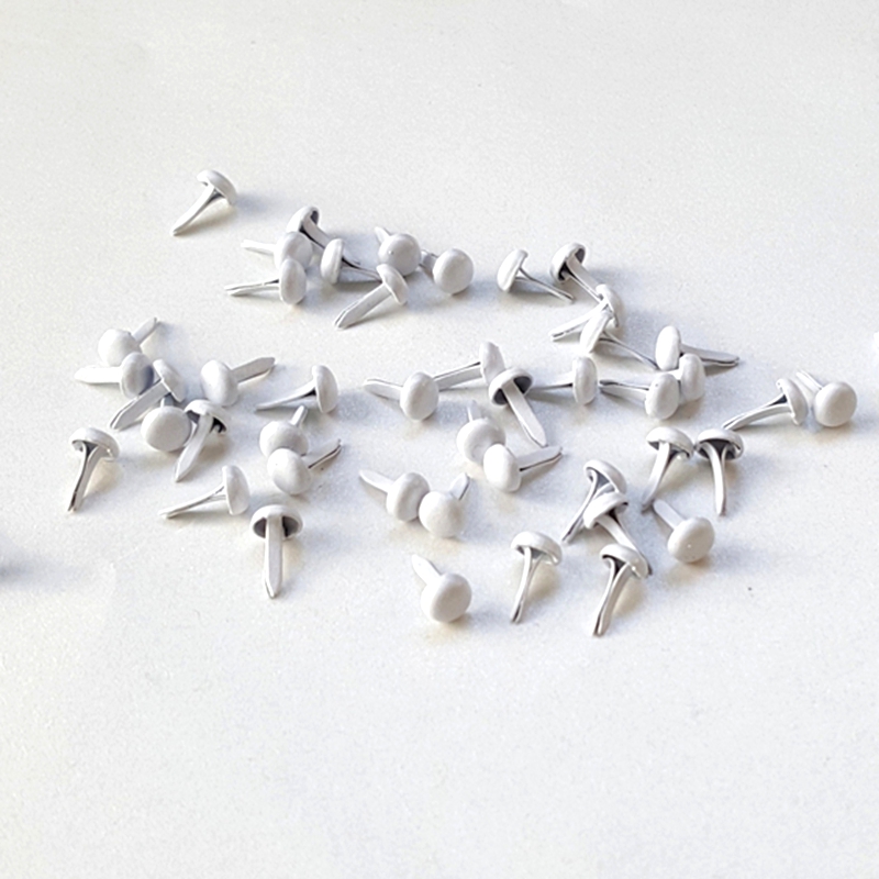 500pcs 4.5mm 화이트 금속 brads scra - Papercraft Supply Invitation 리뷰 및 가격