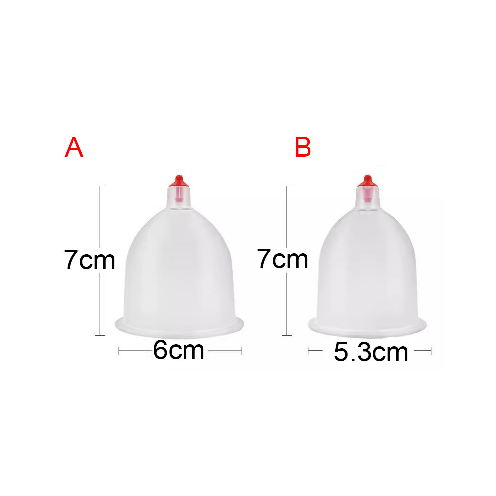 10-50Pcs 2가지 크기의 휴대용 부항 컵 마사지  - Plastic Cup 50Pcs 리뷰 및 가격