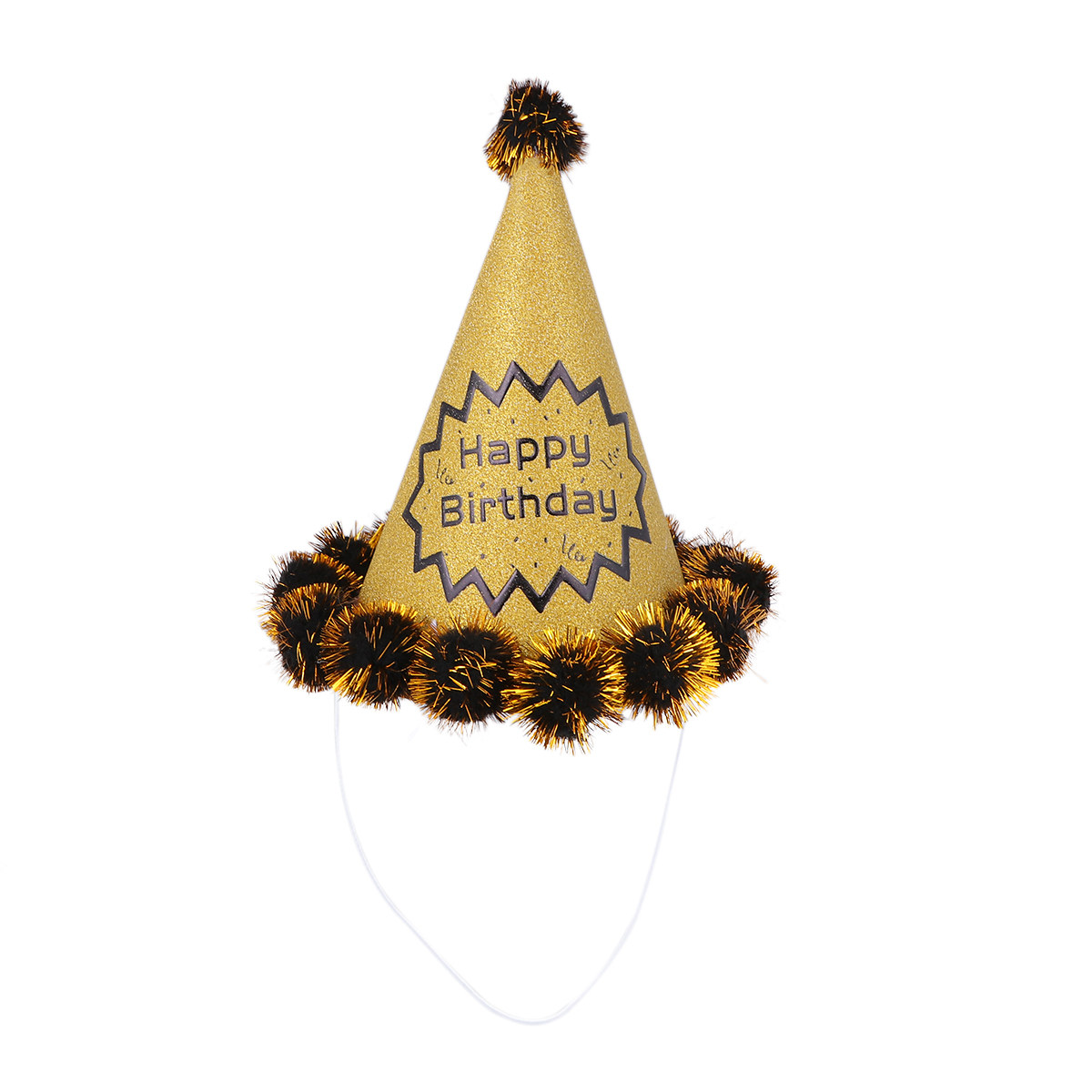 4pcs 반짝이 생일 모자 반짝 이는 콘 파티 모자 황 - Party Hat Cone 리뷰 및 가격