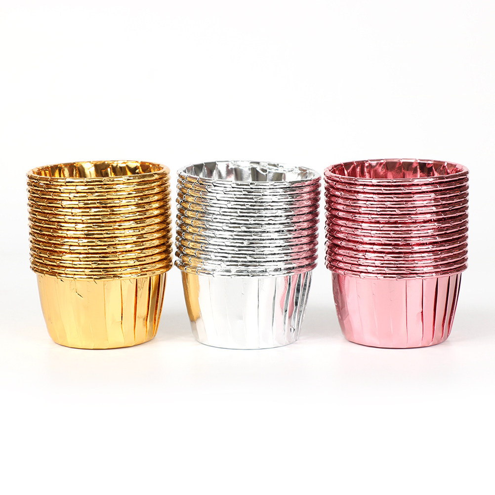 50개입 다채로운 색상의 식품 등급 종이 케이크 컵 일 - Plastic Cup 50Pcs 리뷰 및 가격