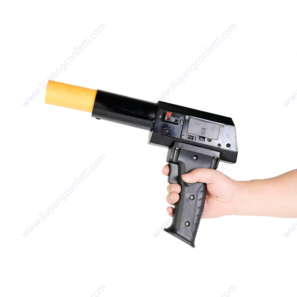 콜드 파이로 총 휴대용 사수 점화 파티 무대 분수 불꽃 - Confetti Cannon Tube 리뷰 및 가격
