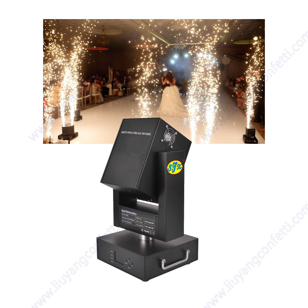 콜드 스파크 머신 쉐이킹 무빙 헤드 조명 무대 효과 불 - Confetti Cannon Tube 리뷰 및 가격