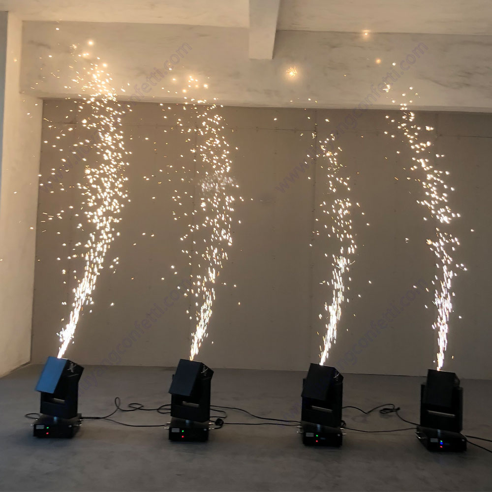 콜드 스파크 머신 쉐이킹 무빙 헤드 조명 무대 효과 불 - Confetti Cannon Tube 리뷰 및 가격